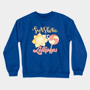 Sunshine & Lollipops Crewneck Sweatshirt